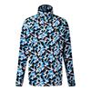 D2B PRINTED FLEECE ABSTRACT SWIRL PRINT