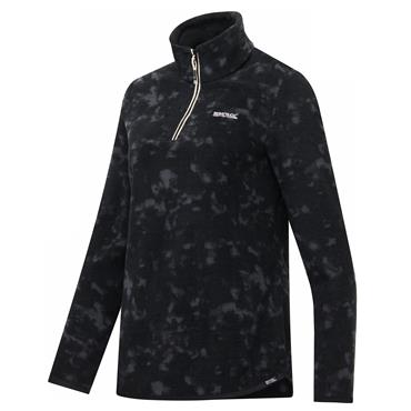 REGATTA Margot 1/4 zip Black B/Stroke Pt