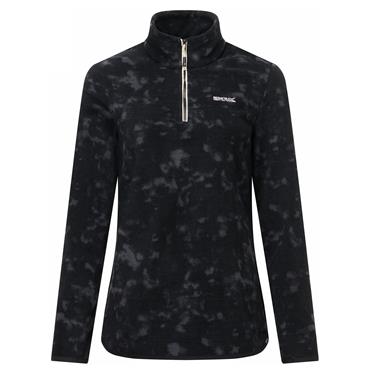 REGATTA Margot 1/4 zip Black B/Stroke Pt
