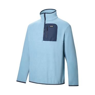 REGATTA Frankie Half Zip Dusky Blue/Navy
