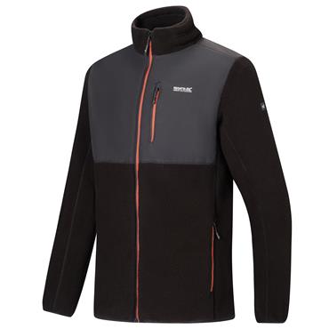 REGATTA Morran WR fleece Black (Burnt Henna)