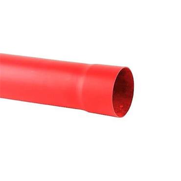 RED DUCTING PIPE 5""X 6M 3066529 ESB PIPE-LIFE