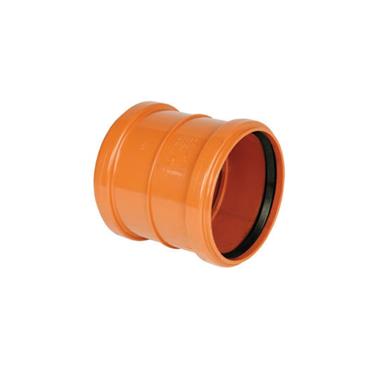 WAVIN COUPLER 4"" WS1110M D/S PIPE COUPLER 3043968