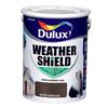 DULUX WEATHERSHIELD BITTER CHOCOLATE 5L
