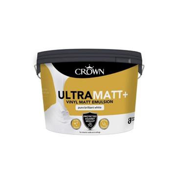 CROWN ULTRAMATT PLUS BRIL WHITE 10L