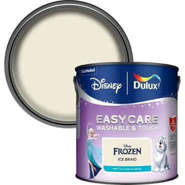 Dulux Easycare Disney Frozen Matt Wall and Ceiling Paint 2.5 Litre - Ice Braid