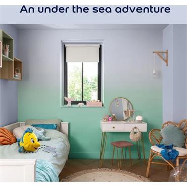 Dulux Easycare Disney The Little Mermaid Matt Wall and Ceiling Paint 2.5 Litre - Lavender Shell