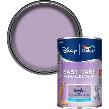 Dulux Easycare Disney Tangled Matt Wall and Ceiling Paint 1.25 Litre - Enchanted Dream