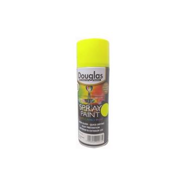  MULTI SURFACE SPRAY PAINT 400ML FLORESCENT YELLOW