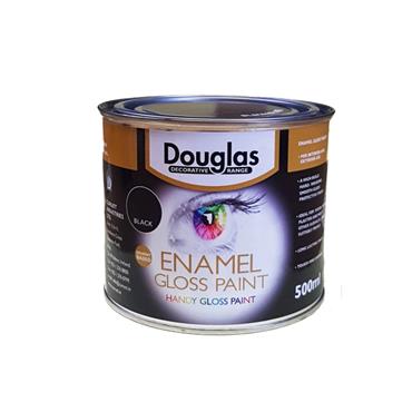 DOUG.GLOSS PAINT 500ML BLACK
