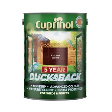 5L CUPRINOL 5 YEAR DUCKSBACK AUTUMN BROWN