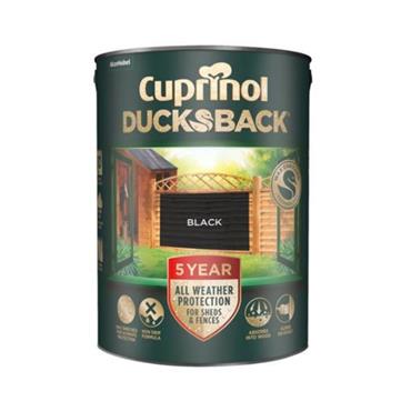 5L CUPRINOL 5 YEAR DUCKSBACK BLACK