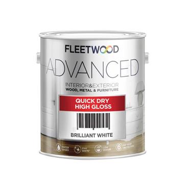 5L FLEETWOOD ADVANCED QD GLOSS WHITE
