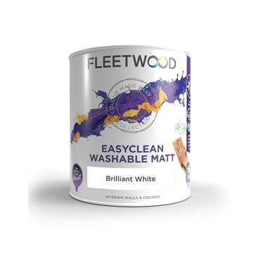 FLEETWOOD 5L PRO-CLEAN WASHABLE MATT BRILLIANT WHITE