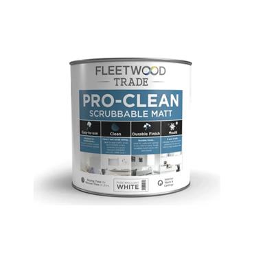 FLEETWOOD 2.5L PRO-CLEAN SCUFF DEFENCE BRILLIANT WHITE