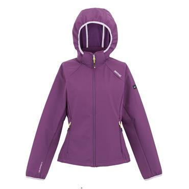 REGATTA WOMENS BOURDA SOFTSHELL LILAC 12L