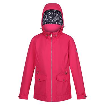 REGATTA WOMENS NAVASSA WATERPROOF SHELL PINK 08L