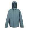REGATTA MENS MATT WATERPROOF SHELL STORMY/ASH XS