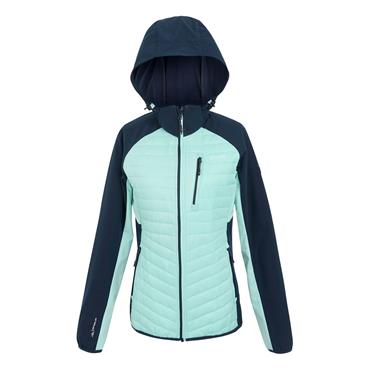 REGATTA WOMENS PRO HYBRID II JACKET NAVY/ICY 10