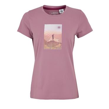 REGATTA WOMENS FINGAL STRTCH T-SHIRT LILAS 18