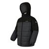 REGATTA KIDS LOFTHOUSE JKT BLACK/DPIMENTO 5-6YRS