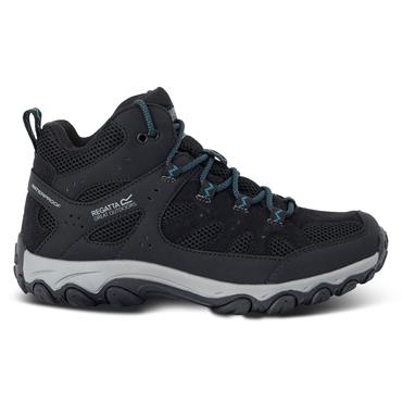 REGATTA WOMENS EDGEPOINTIV SHOE BLACK/BLU EU42/UK8
