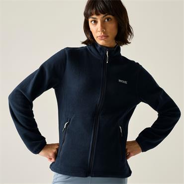 REGATTA WOMENS FLOREO IV FLEECE NAVY 8