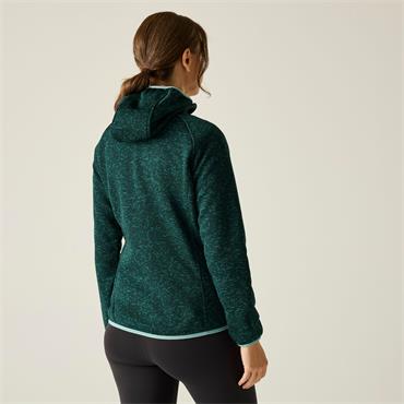 REGATTA WOMENS NEWHILL HOODED TOP MEDITERRANEA 16