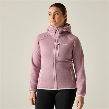 REGATTA WOMENS NEWHILL HOODED TOP POWDER LILAC 14