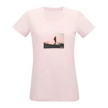 REGATTA WOMENS FINGAL T-SHIRT PINK HAZE 16