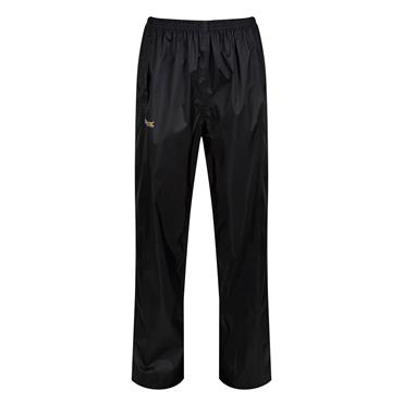REGATTA WOMENS PACK IT OVERTROUSERS BLACK XL