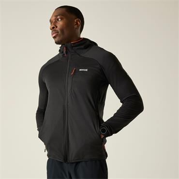 REGATTA MENS KADLEY MIDLAYER BLACK M