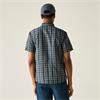 REGATTA MENS MINDANO SHIRT NIGHT SKY CHECK M