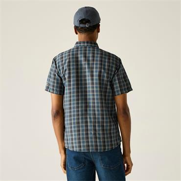 REGATTA MENS MINDANO SHIRT NIGHT SKY CHECK XXL