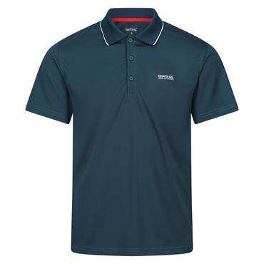 REGATTA MENS MAVERIK POLO MOONLT DENIM L