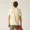 REGATTA MENS CLINE T-SHIRT WHITE STONE W/NESS M