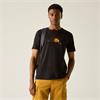 REGATTA MENS CLINE T-SHIRT BLACK DESERT JEEP XL