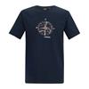 REGATTA MENS CLINE T-SHIRT NAVY COMPASS M