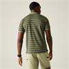 REGATTA MENS KILDRA POLO LIGHT SAGE/DARK KHAKI XL