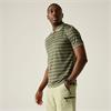 REGATTA MENS KILDRA POLO LIGHT SAGE/DARK KHAKI XXL