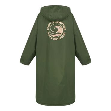 REGATTA MENS CHANGING ROBE DARK KHAKI S/M