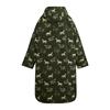 REGATTA MENS CHANGING ROBE DARK KHAKI HORSES L/XL