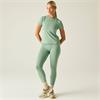 Dare2b WOMENS POWER LEGGING GLACIER GREEN 1JE 10