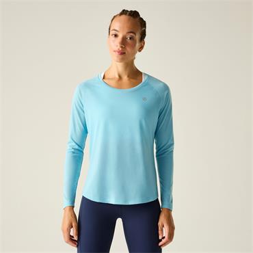 Dare2b WOMENS NIMBLELONGSLEEVET NORDIC BLUE ZLU 12