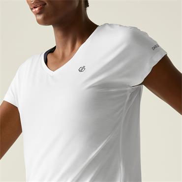 Dare2b WOMENS VIGILANT T-SHIRT WHITE 900 14