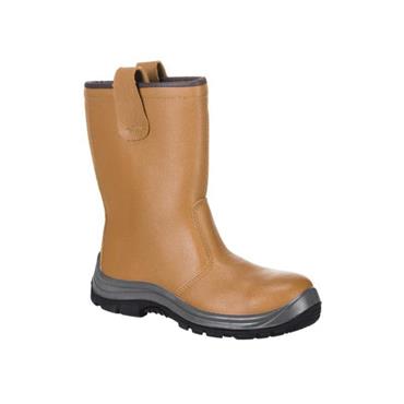 RIGGER BOOT TAN COLOUR S1P SIZE 43