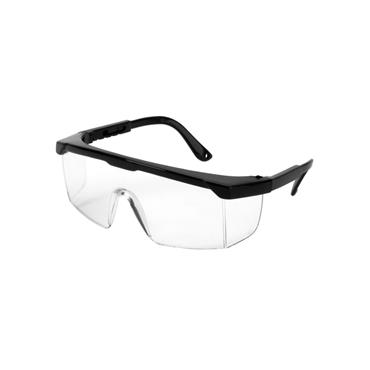 CLEAR SAFETY GLASSES ADJUSTABLE LEG CLEAR
