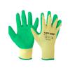 TUFGRIP CARDED LATEX GRIP GLOVE GREEN - M