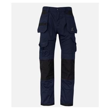 XPERT PRO STRETCH+ WORK TROUSER NAVY/BLACK - 36R