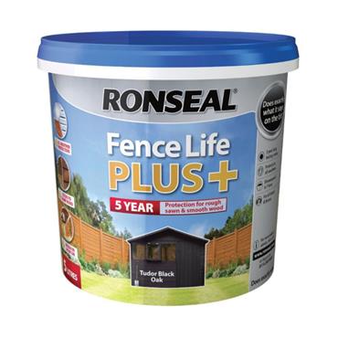 FENCELIFE PLUS TUDOR BLACK OAK 9L